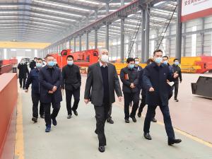  市委書記秦保建一行蒞臨河礦智能產業園考察調研