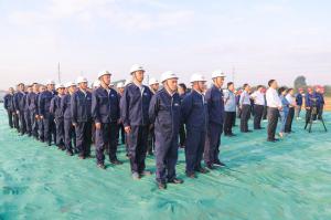  長垣市再制造產(chǎn)業(yè)園西區(qū)項目暨“河南礦山旗下長垣模鍛科技有限公司”項目隆重開工！