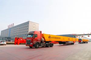 河南礦山承制清華大學起重機今日裝車發運