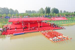 長垣市第一屆運動會龍舟賽暨“河南礦山杯”長垣市第三屆全民龍舟大賽激情開賽！